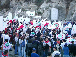 Demonstration against Syrians